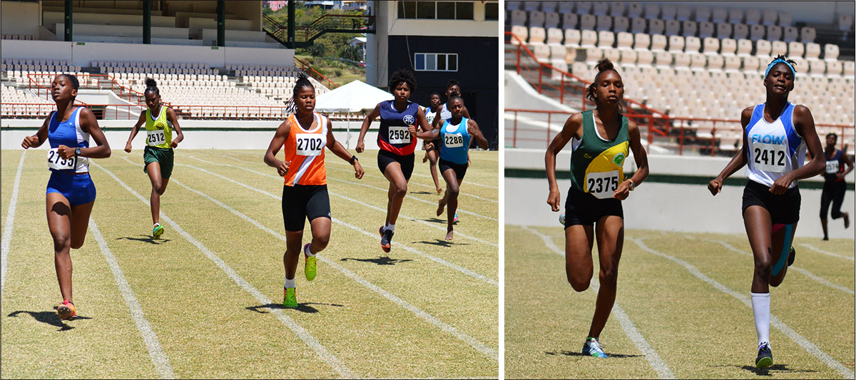 Image: Flashback 2020!! Inter schools northern zone qualifiers girls 200 metres at the DSCG. (PHOTO: Anthony De Beauville)