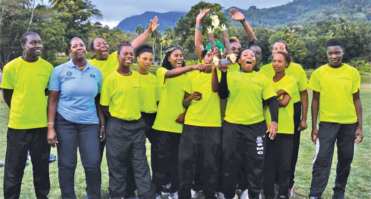 Image: Defending Champions, South Castries Lionesses. (Photo: Anthony De Beauville)