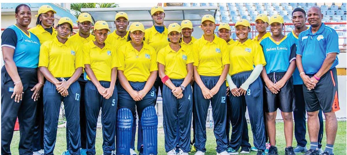 Image: Flashback 2019!! Some of the national players seen here during the Windward Islands tournament played in 2019 will represent their respective districts throughout the Acynta Auguste tournament. (Photo: Anthony De Beauville) 
