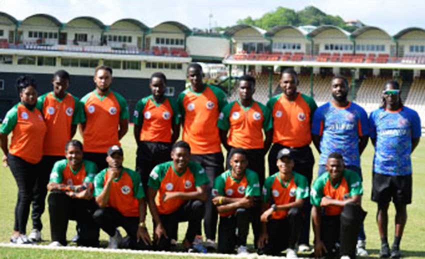 Image: The victorious Choiseul Clay Pot team on Sunday. (PHOTO: Anthony De Beauville)