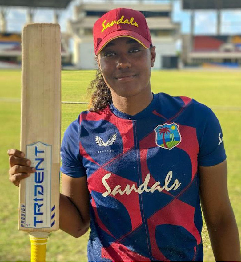 West Indies opening batter, Hayley Matthews.