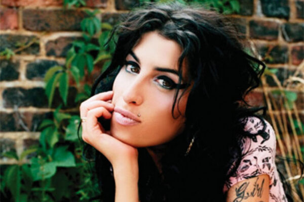 A bright eyed Amy Winehouse
