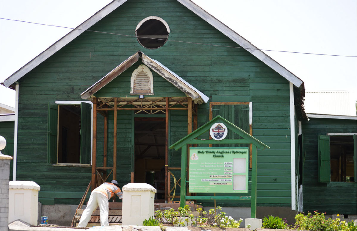 Anglican school Annex getting a facelift.