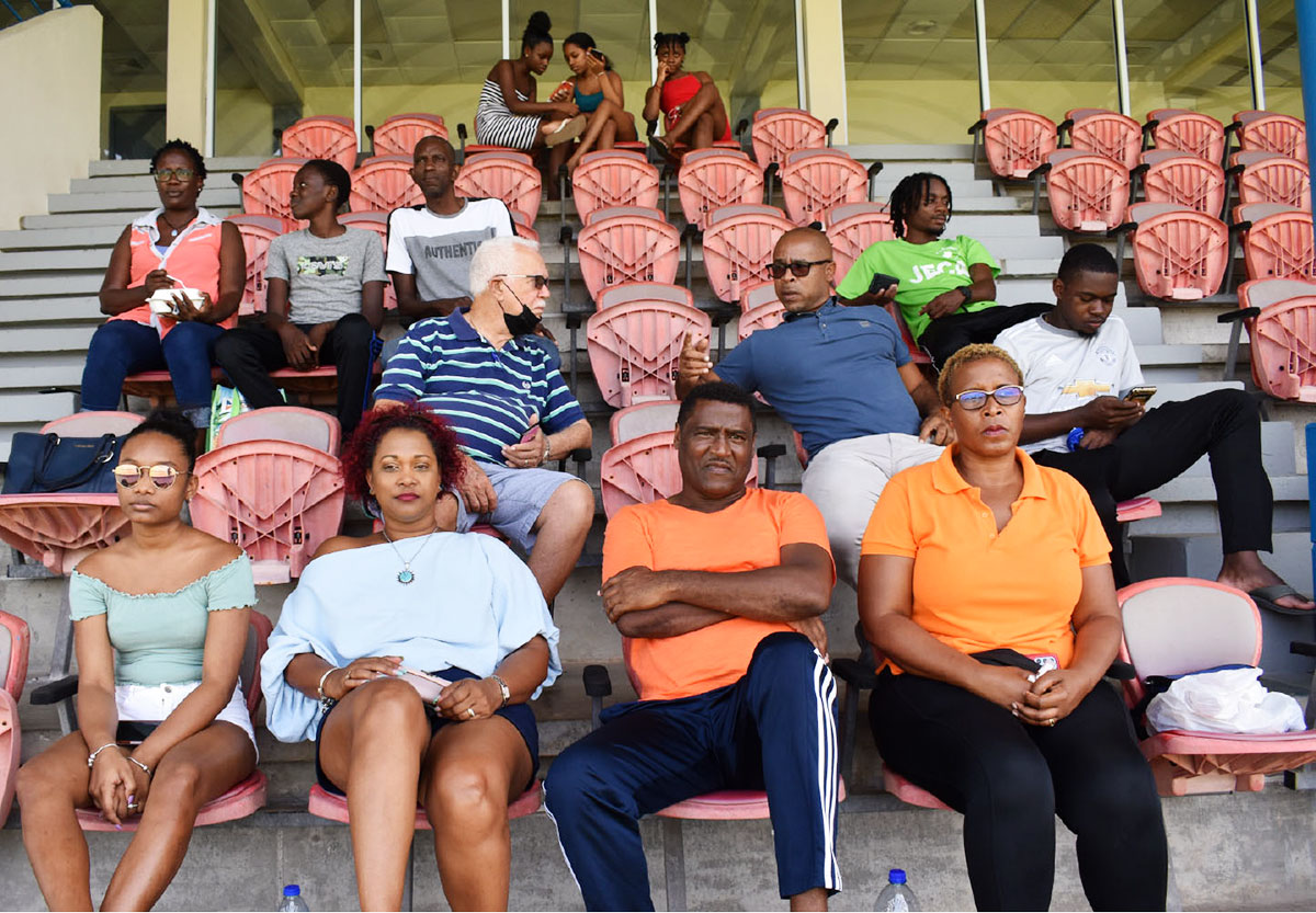 Family and friends at the final on Saturday. (Photo: Anthony De Beauville) 