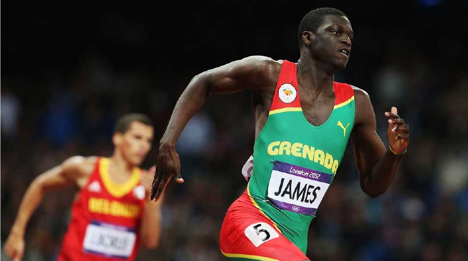 Kirani James of Grenada in action [Picture by Getty Images.]