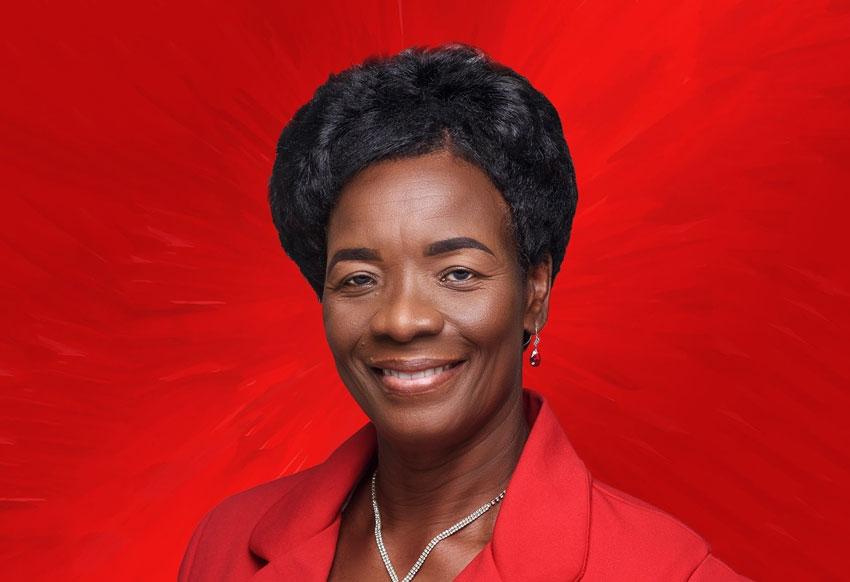 Labour Minister, Dr. Virginia Albert Poyotte