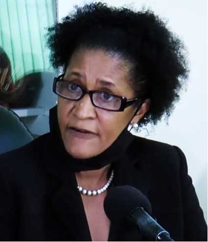 Castries Mayor Geraldine Lendor - Gabriel