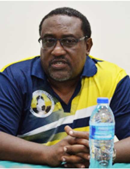 Former Saint Lucia men’s senior football team head coach, Jamaal Shabazz. (Photo: Anthony De Beauville) 
