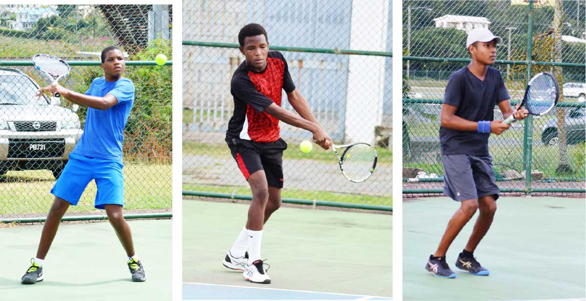 (L-R) Aaron Gerald, Peterson George and Arden Rosemond. (Photo: Anthony De Beauville)