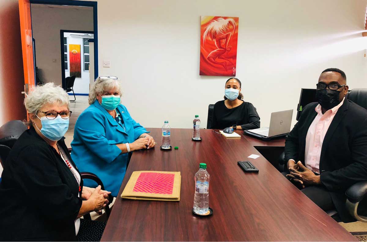 Meeting between CARILEC & High Commission of Canada.