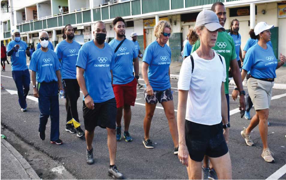 Olympic Day Walk. (Photo: Anthony De Beauville) 