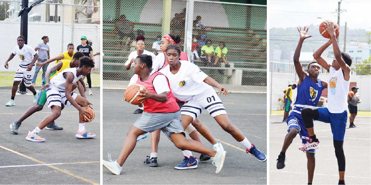 Some of the action in the preliminary round of the tournament. (Photo: Anthony De Beauville)