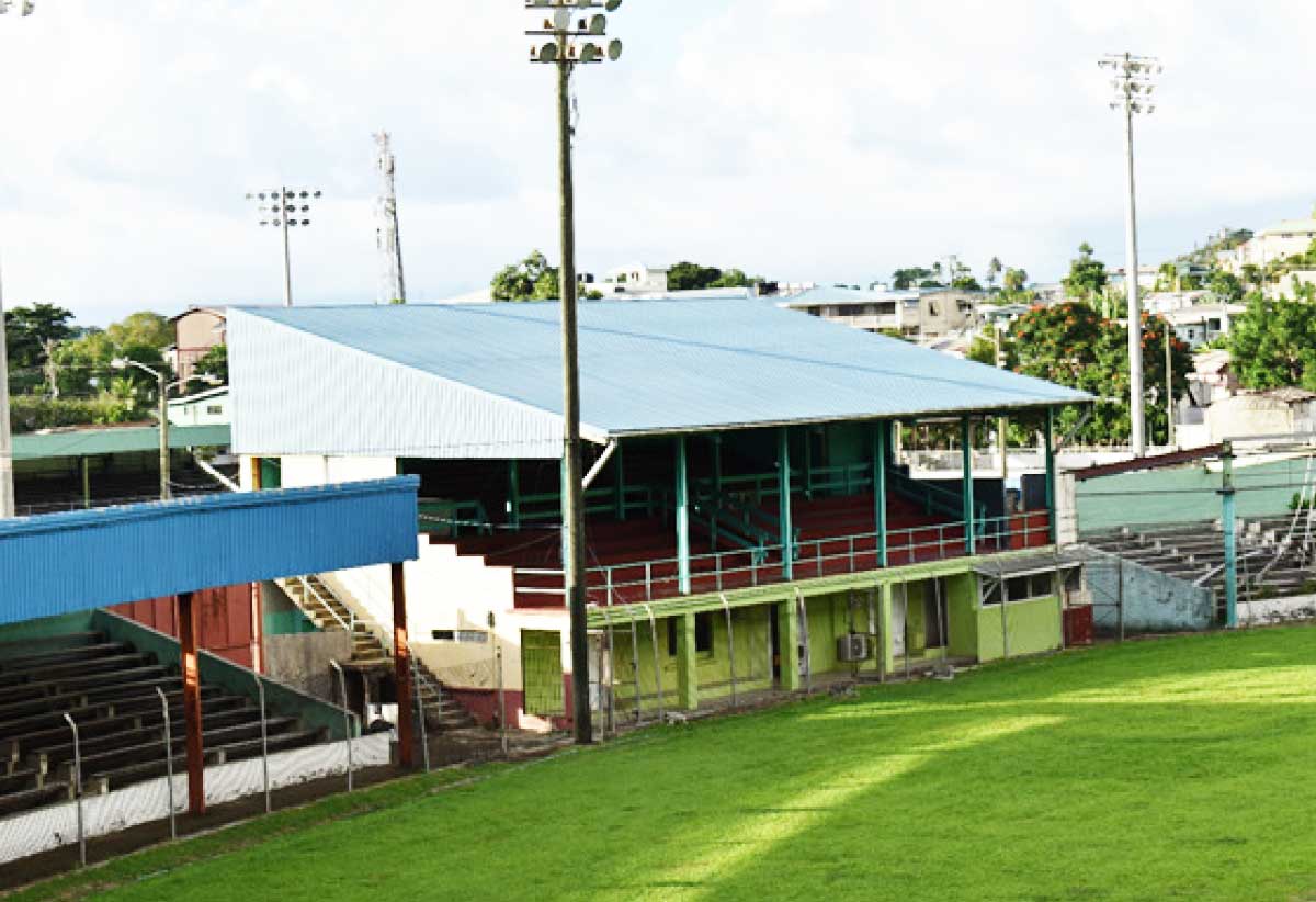 Cuthbert Modeste call on the authorities to give the Mindoo Phillip Park the much needed attention that it deserves because it has a rich history of sports in Saint Lucia and cannot allow that to go to waste. (Photo: Anthony De Beauville) 