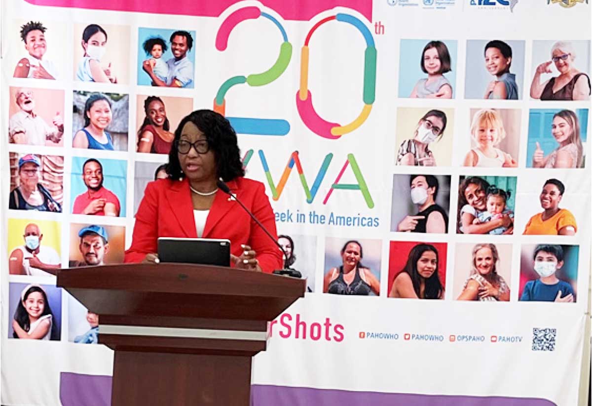 Director of the Pan American Health Organization (PAHO), Dr. Carissa F. Etienne