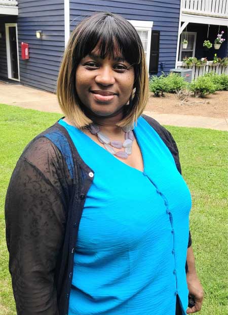 St. Lucian poet Cindy Placide