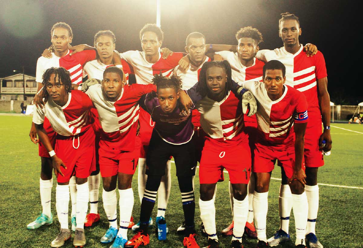 Soufriere football team.