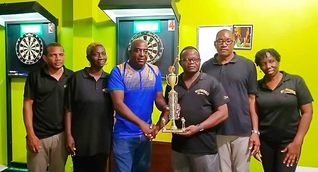 Championship title winners from Darts Classic competition …