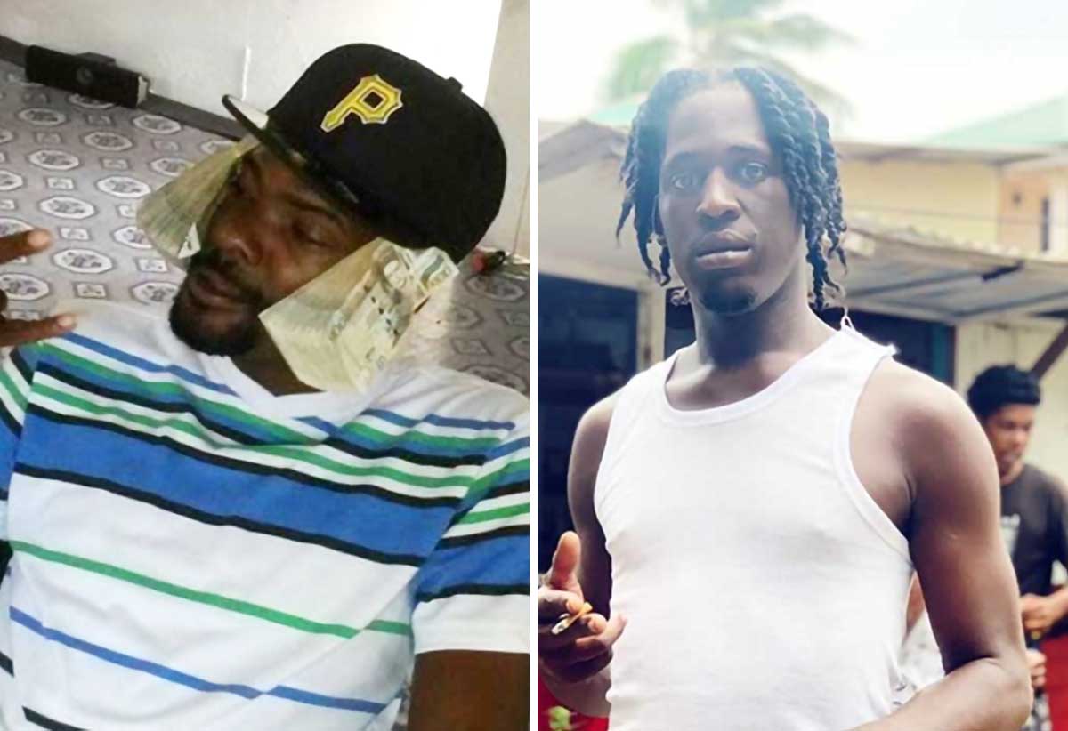 [L-R] Maulins Delice & Wilson Joseph