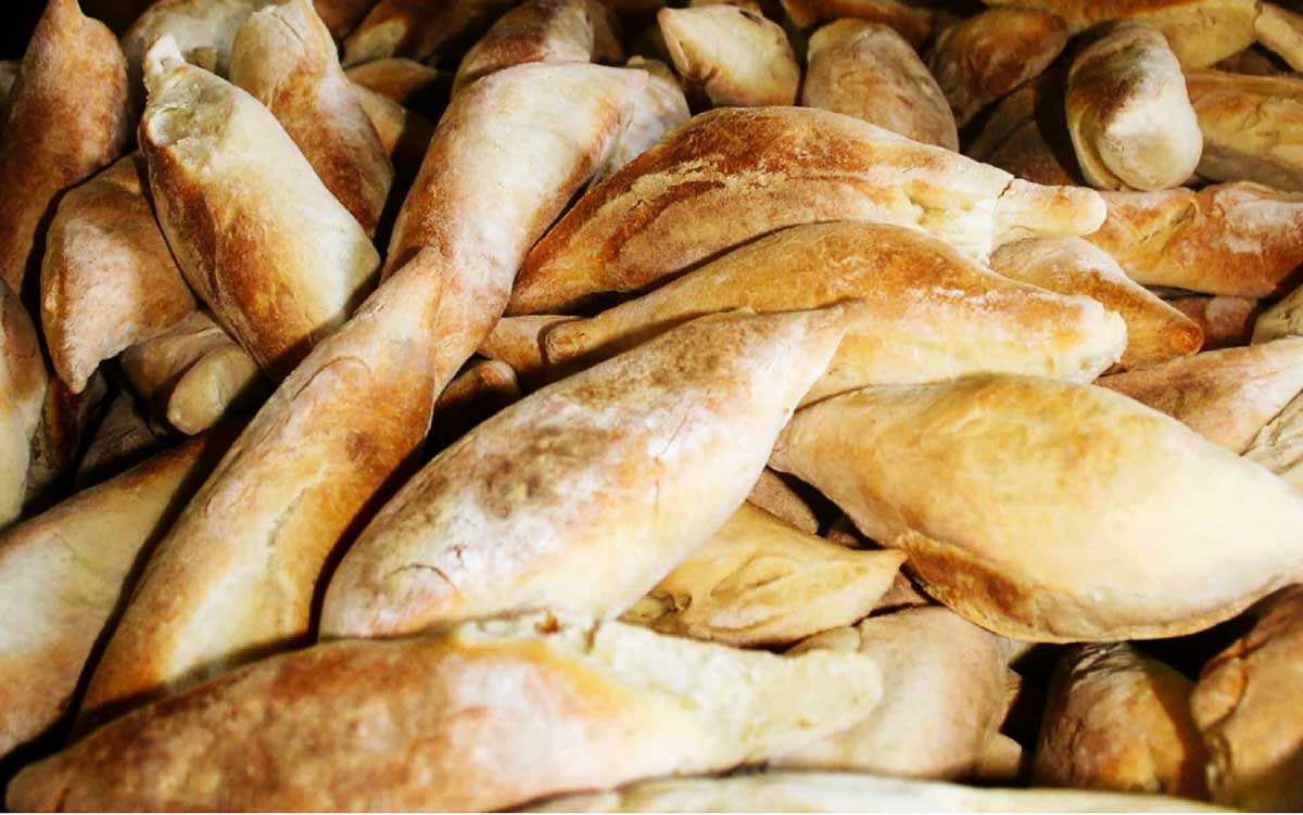 A portion of creole loaves