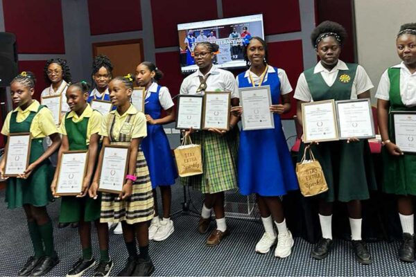 2022 National Queen's Commonwealth Essay Competition Awardees.