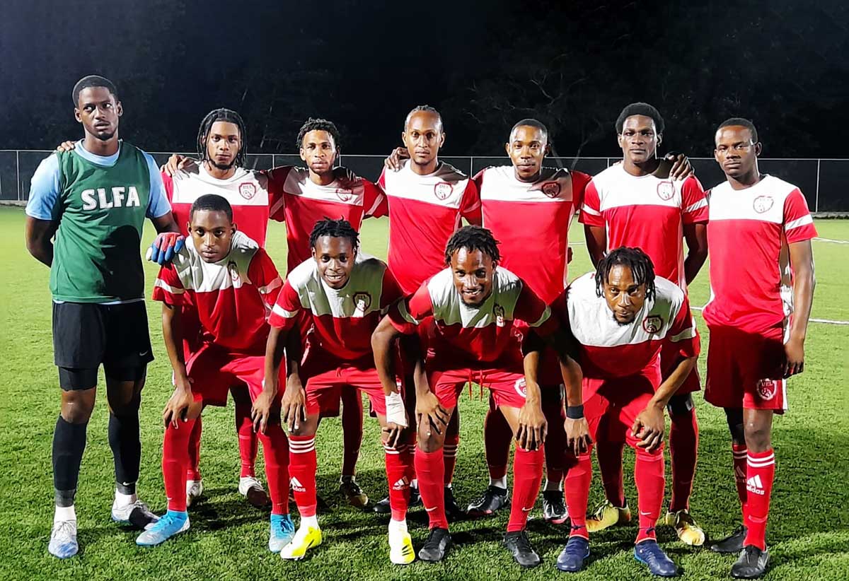 Dennery Football team has been having a good run in the competition thus far.