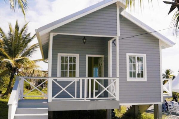 House donated to Choiseul residents through ISL developmental project.