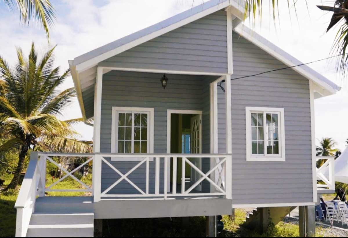 House built by ISL for Choiseul residents.