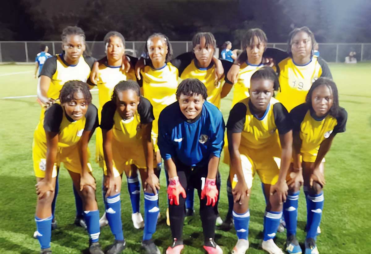 U-20 Women Nationals football squad.