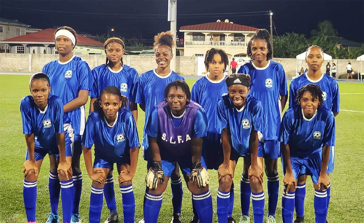 Anse la Raye Women football team 