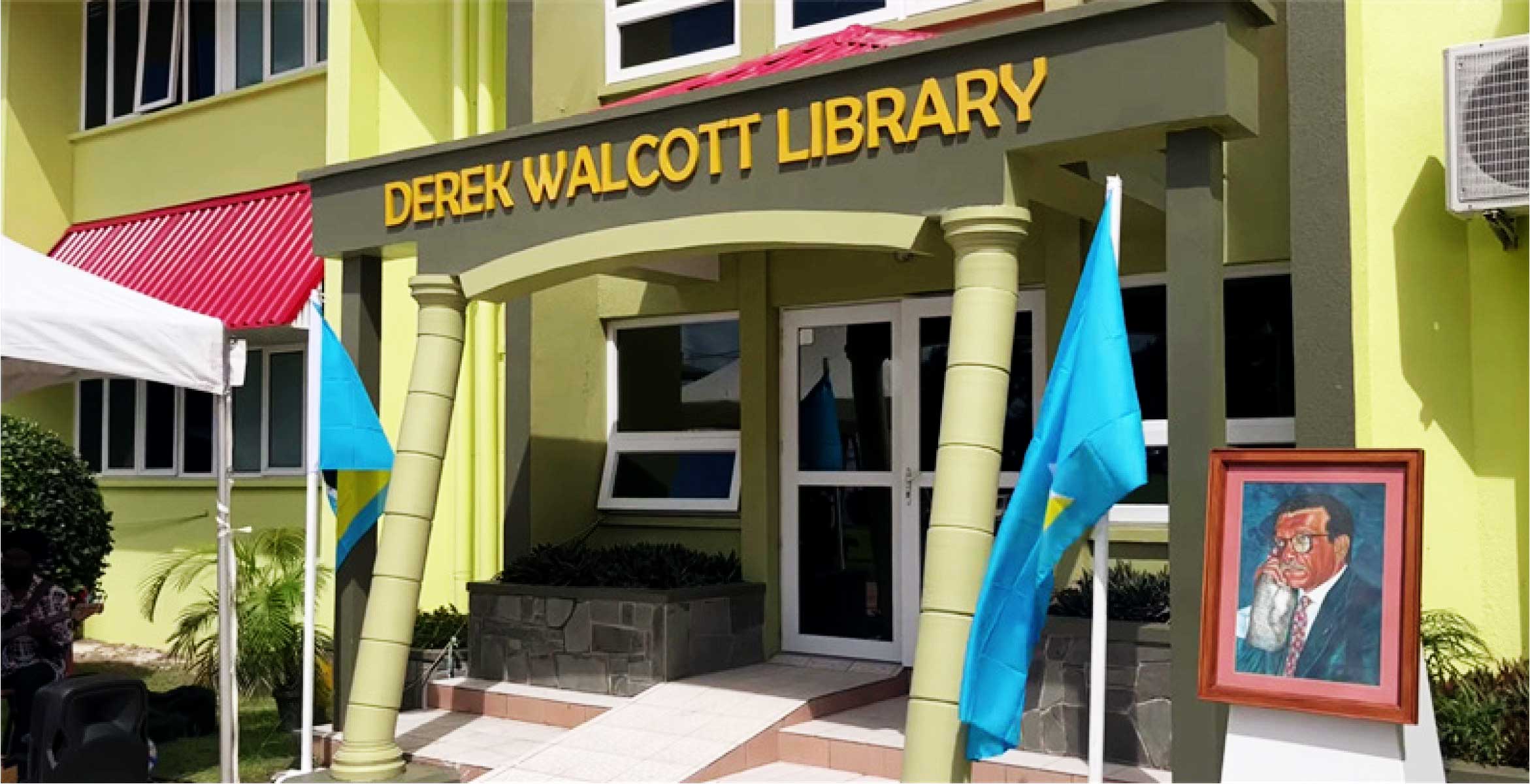 Derek Walcott Library at SALCC