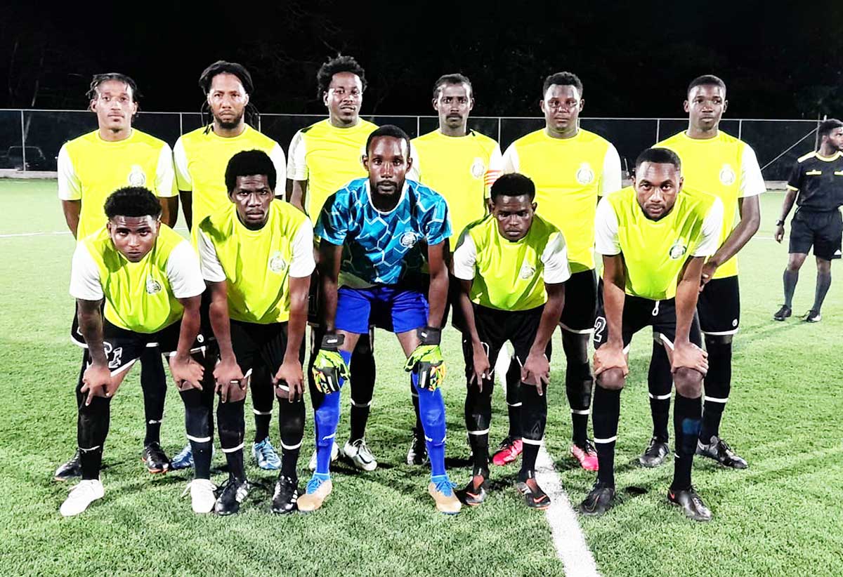 Gros Islet Football team. 