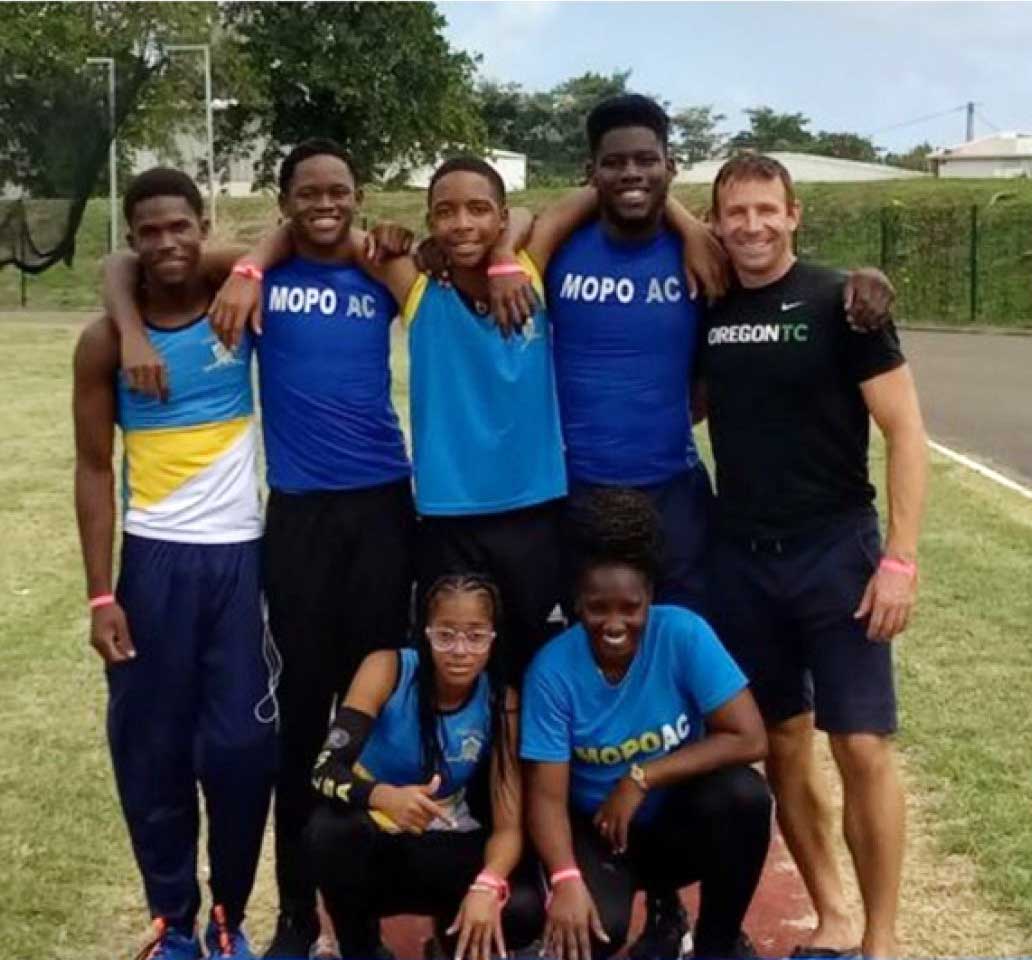 Saint Lucian athletes put on outstanding performances at the Martinique meet. 