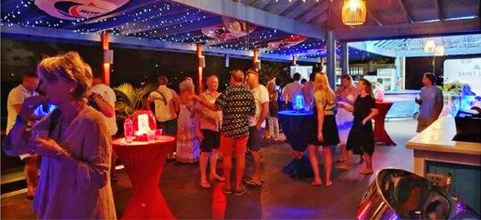 Yachters enjoy Farewell gathering at Sea Grapes…