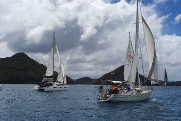 Yachts sail off from Rodney Bay for World ARC Pacific expedition…