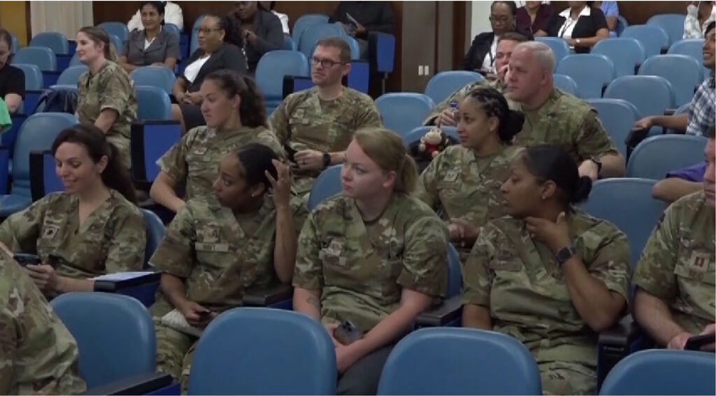 Members of the US Medical Brigade