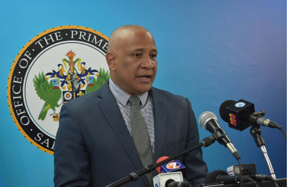 Tourism Minister Ernest Hilaire