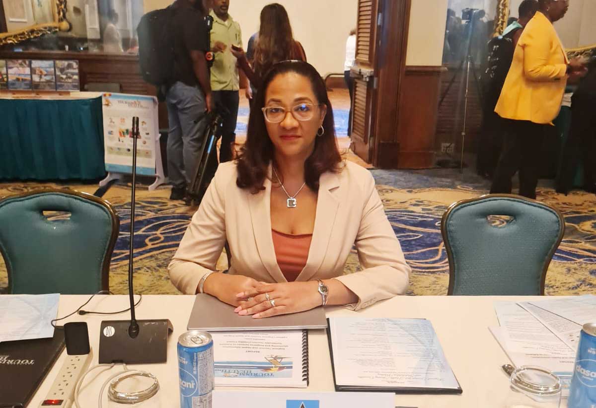 Saint Lucia’s Chief Medical Officer, Dr. Sharon Belmar- George