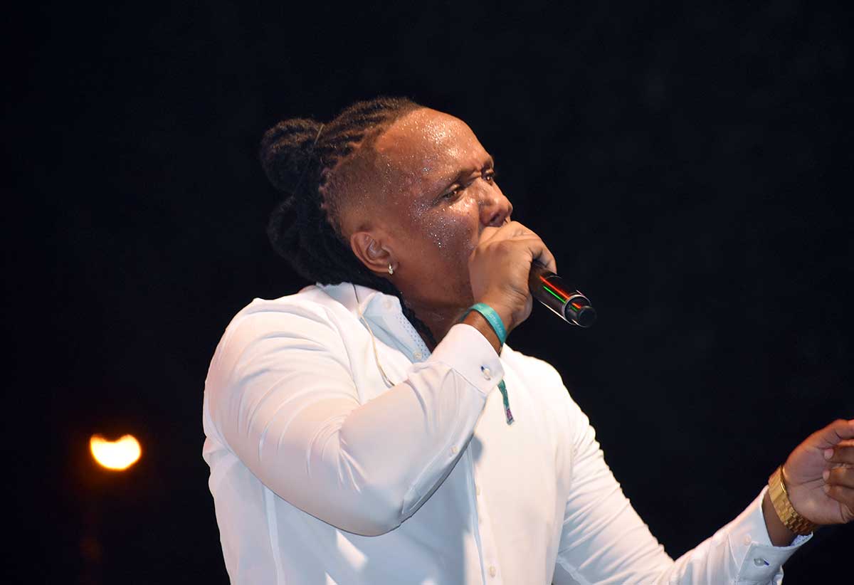 Arthur Allain Performing at the Saint Lucia Jazz & Arts Festival 2023