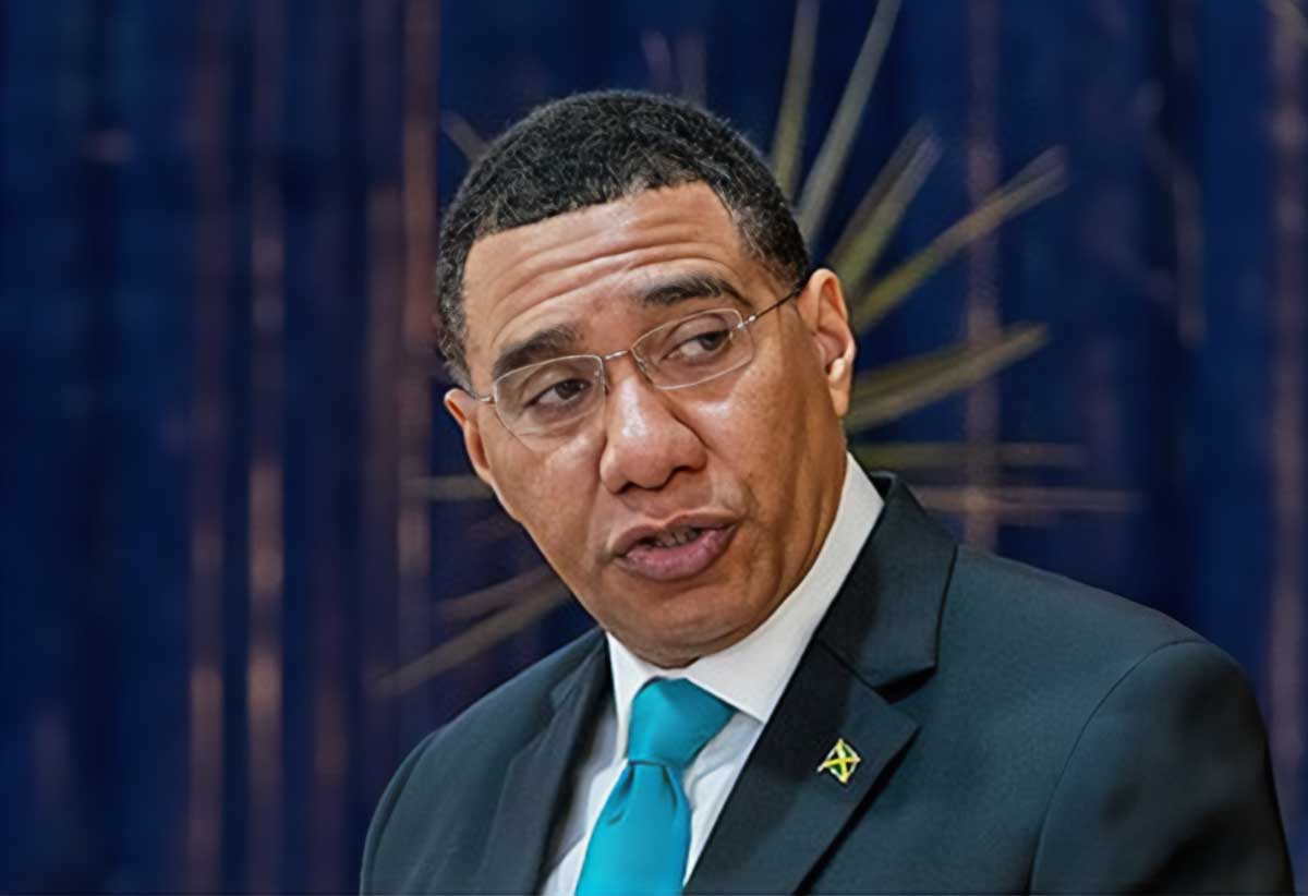 Prime Minister Andrew Holness