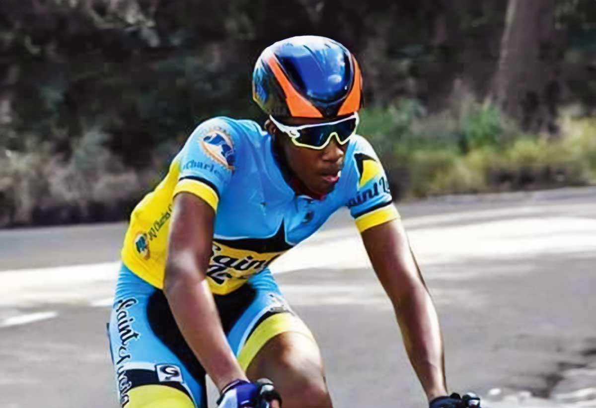 Kluivert Mitchel on a winning streak in local cycle events