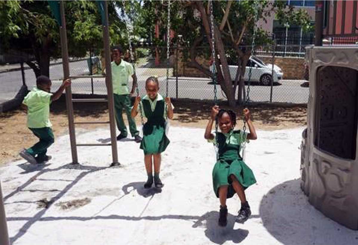 Much needed upgrades to the Gros Islet Primary School