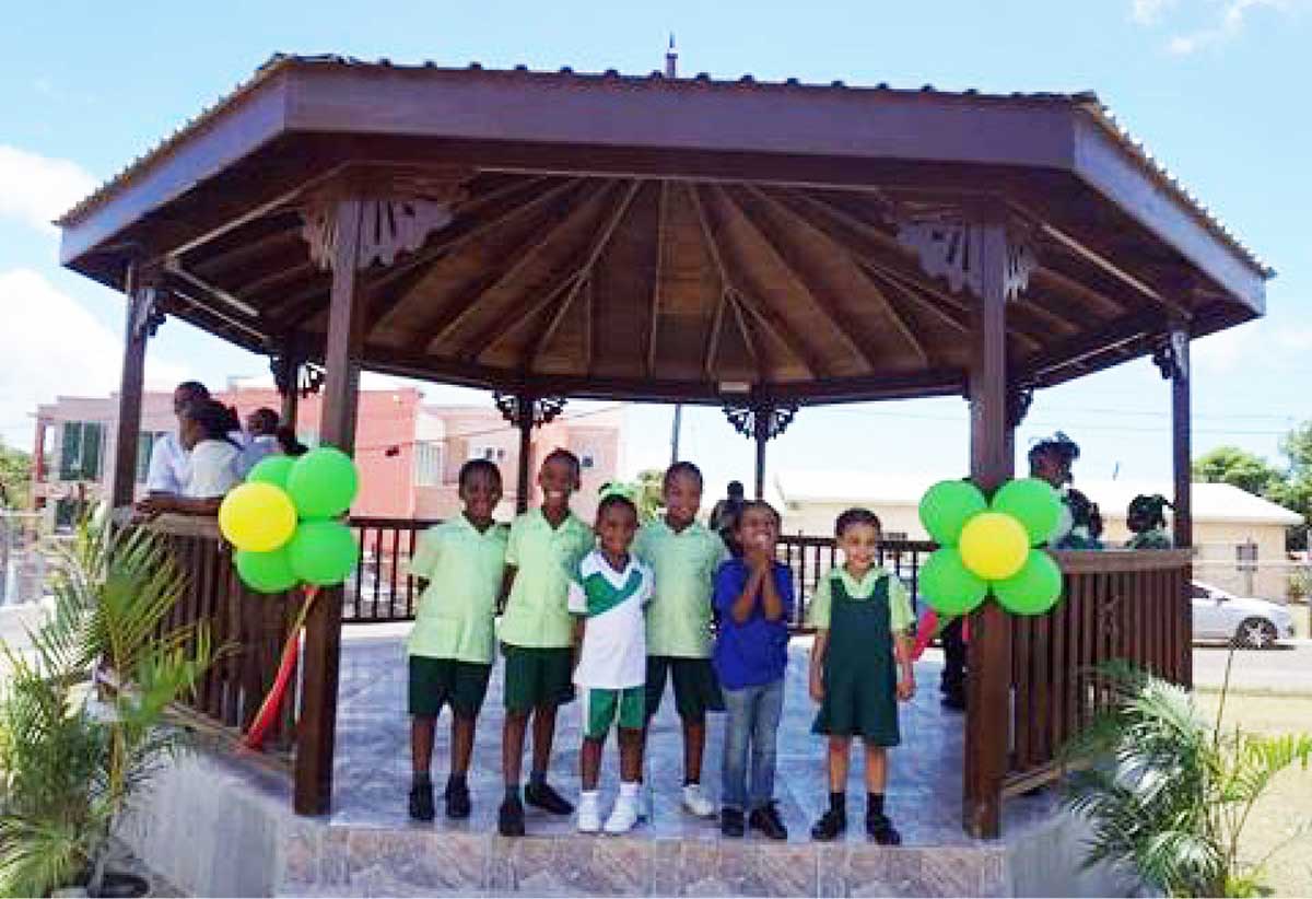 Much needed upgrades to the Gros Islet Primary School
