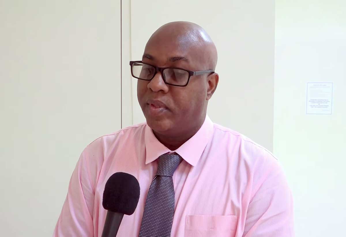 Permanent Secretary in the Ministry of Agriculture, Barrymore Felicien