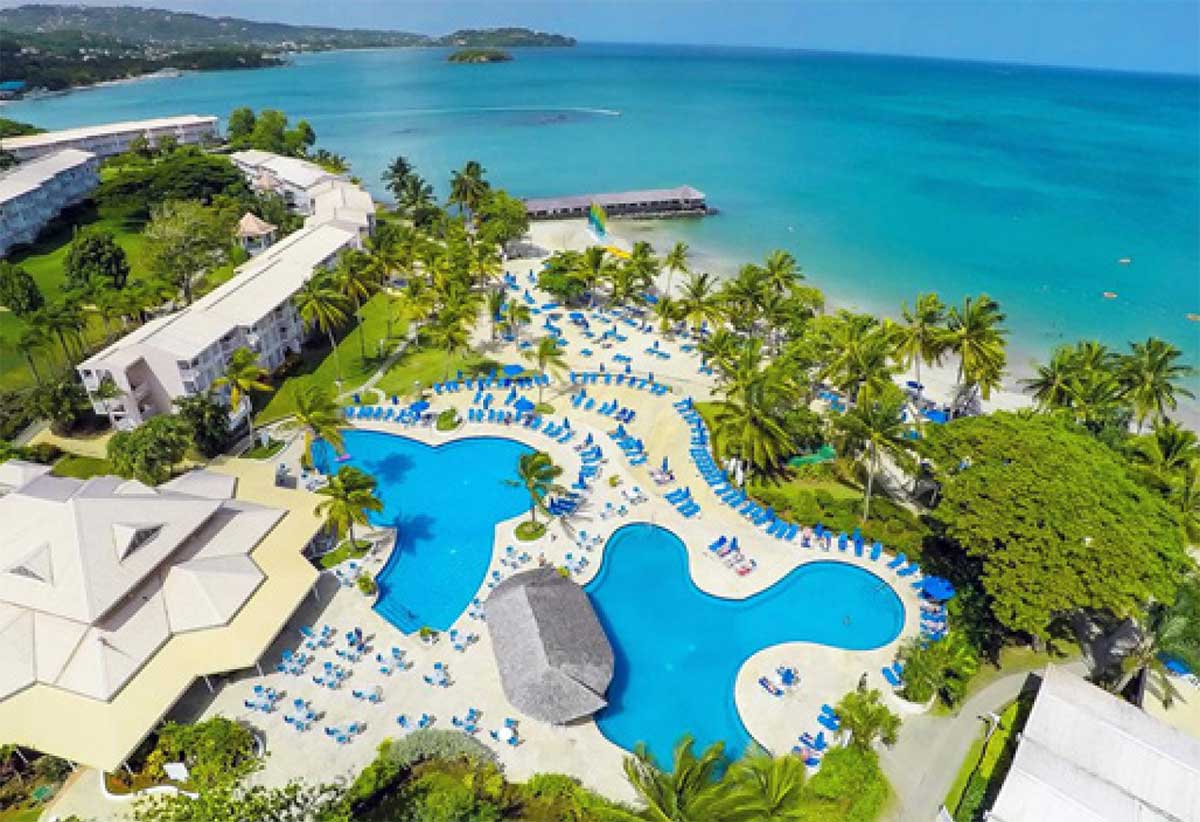 Aerial shot of St James Club Morgan Bay which will be transformed into a Secrets Resort. (Photo: St. James Club Morgan Bay Resort)