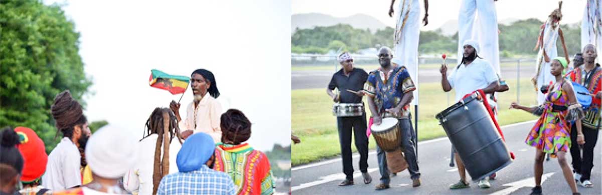 Drum and Dance Ritual on Emancipation Day (Photos: Events Saint Lucia)