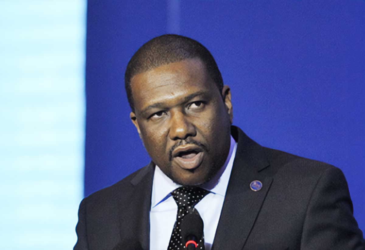 External Affairs Minister Alva Baptiste