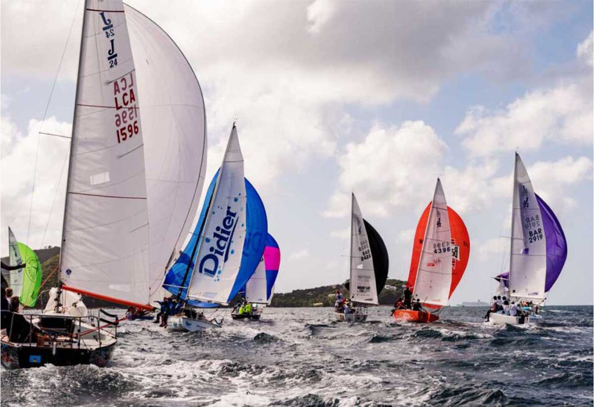 Keen participants at last year’s Mango Bowl Regatta 