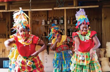 Saint Lucian masqueraders