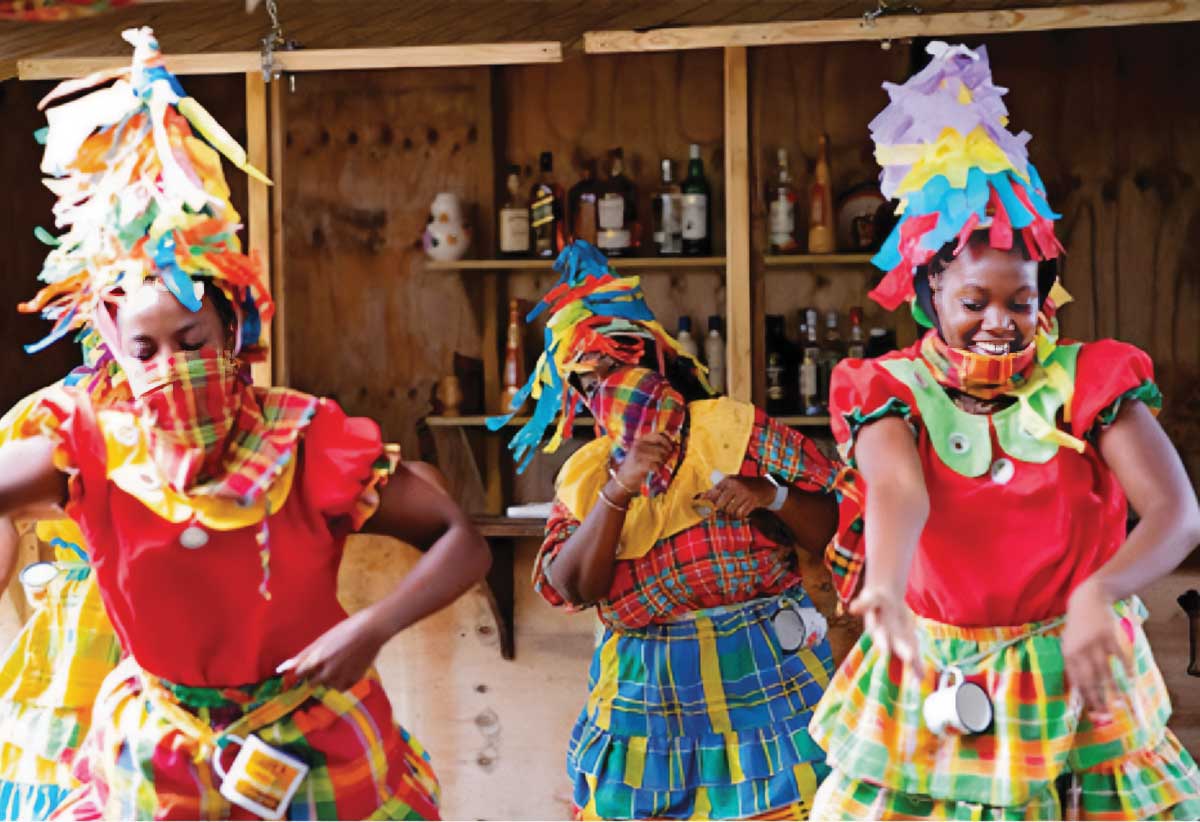 Saint Lucian masqueraders
