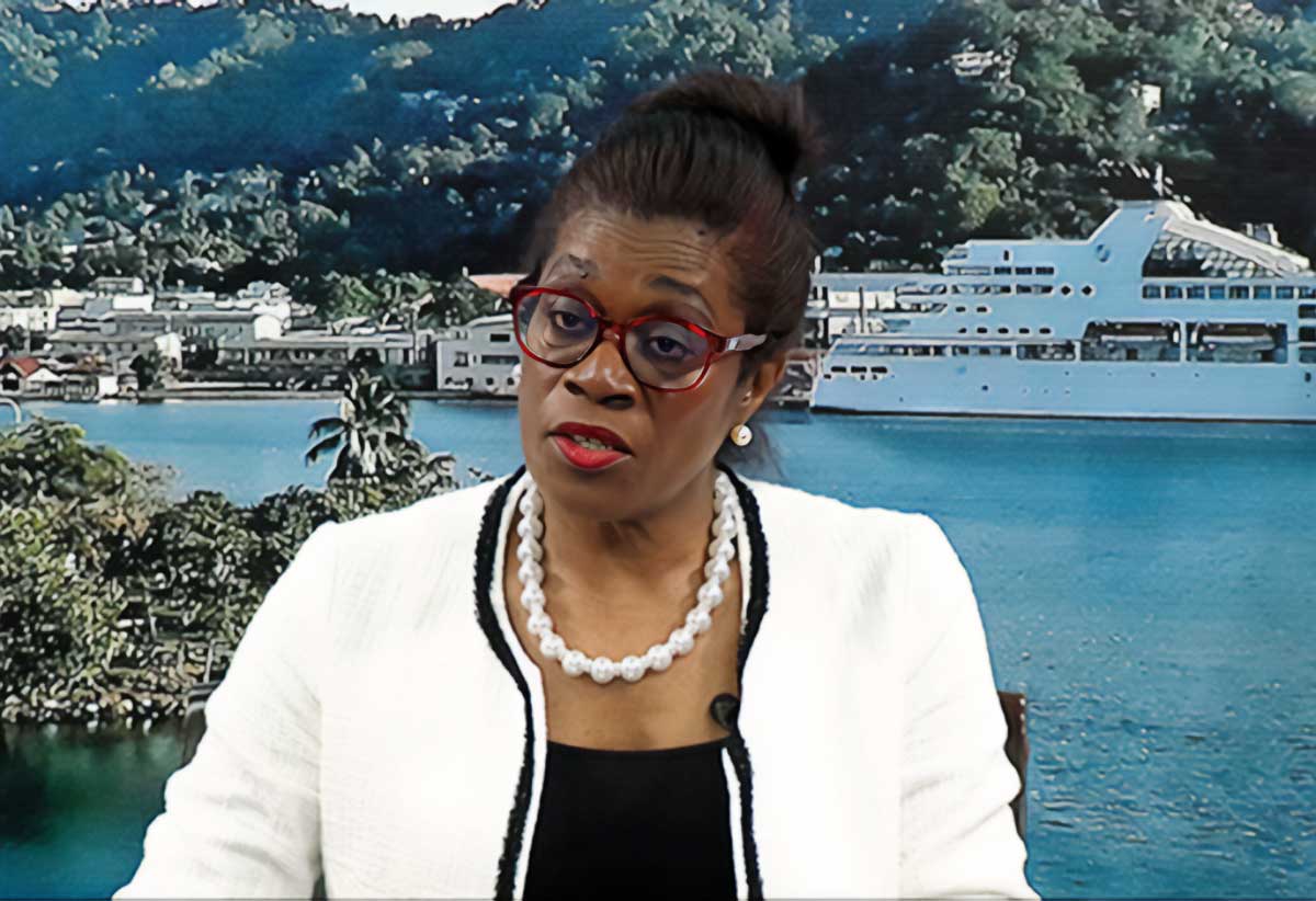 Andrea St. Rose, President of the ICAEC in Saint Lucia